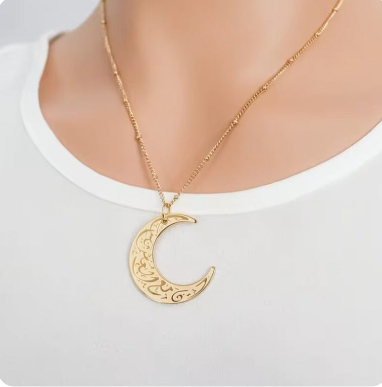 Collier Calligraphie &quot;Fais ce qui est beau&quot;