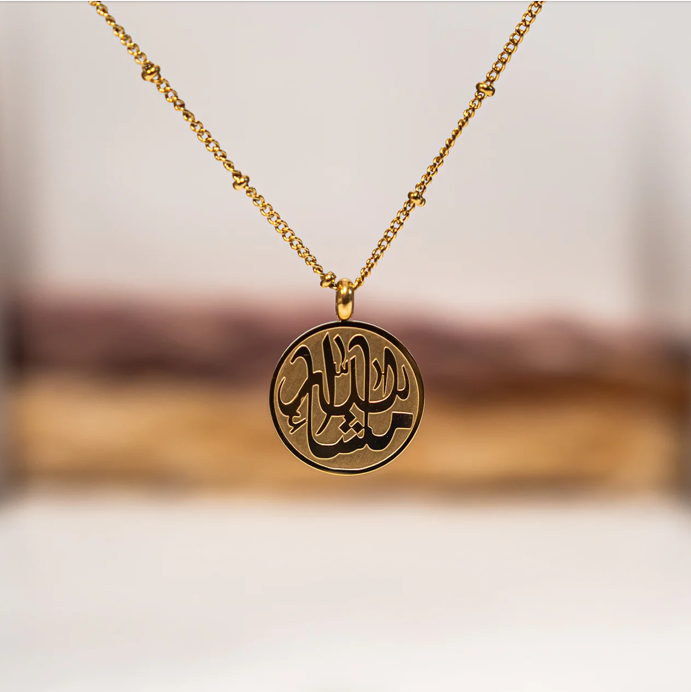 Collier Calligraphie MASHALLAH