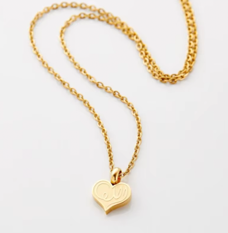 Collier en forme de cœur &quot;Allah&quot; pour enfants